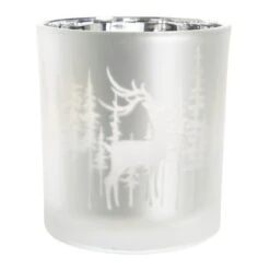 Ljuslykta Frostat Glas