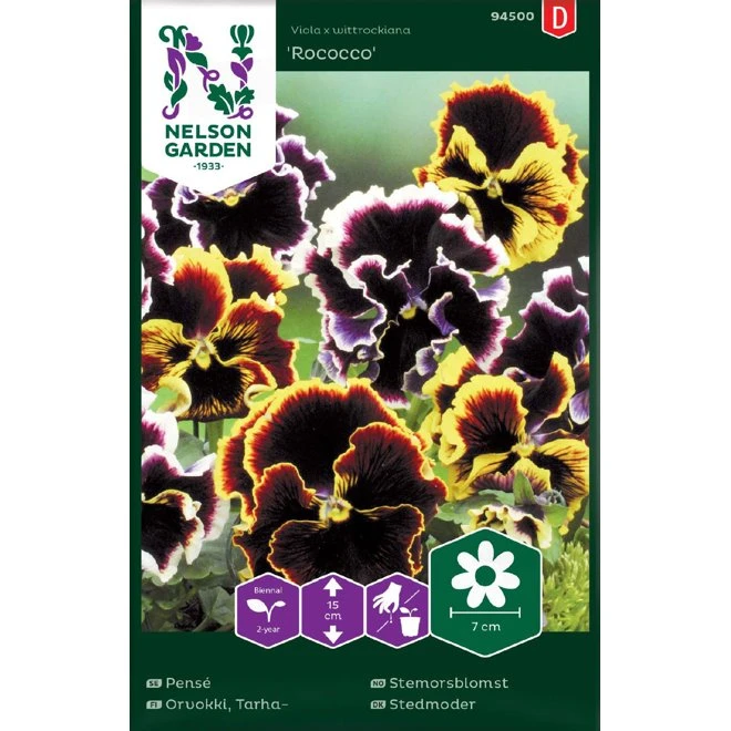 Pensé 'Rococco' 3 Pensé 'Rococco'