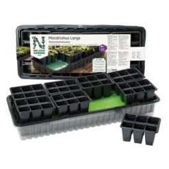 Minidrivhus Långtidsbevattning