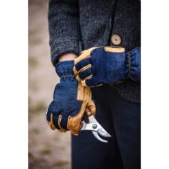 Arbetshandske Kobolt Denim Hestra