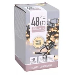 Ljusslinga LED Utomhus Mörkt Grön/svart