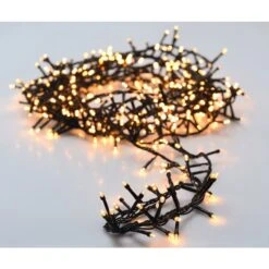 Julgransbelysning Grön/svart